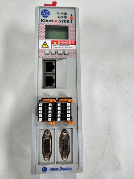 ALLEN BRADLEY KIETIX 5700 2198-D020-ERS4 DUAL AXIS INVERTER USED
