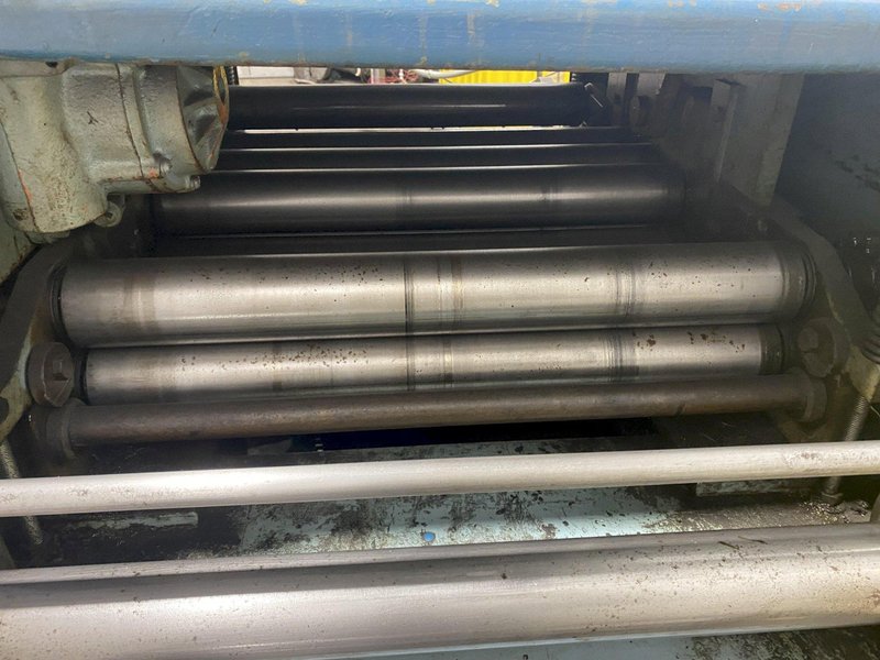 24&quot; AMERICAN STEEL 7 ROLL CORRECTIVE LEVELER STRAIGHTENER: STOCK 16274
