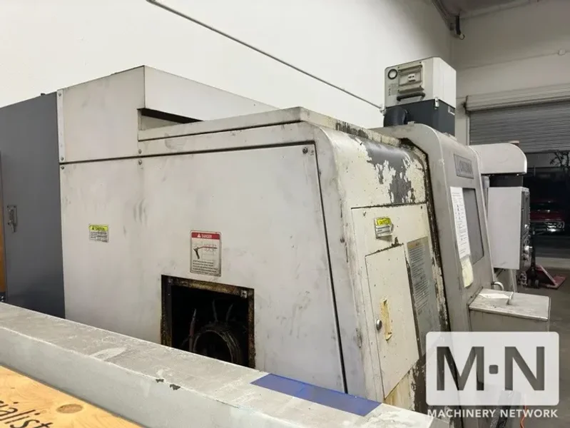 Okuma Simulturn LU300-M CNC Lathe, 2004 w/ Barfeeder