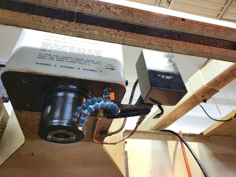 Haas VF-3 CNC VMC, 2000 – Haas Rotary Indexer