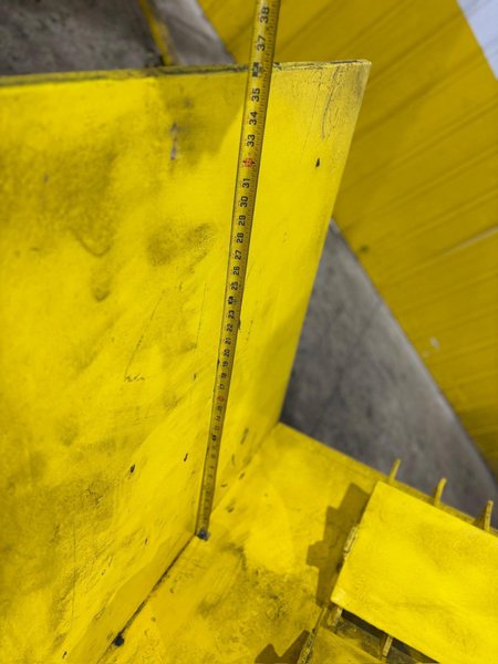 6,000 LBS X 36” X 36” WEST BEND POWERED COIL FLIPPER UPENDER: YOBRO #24353