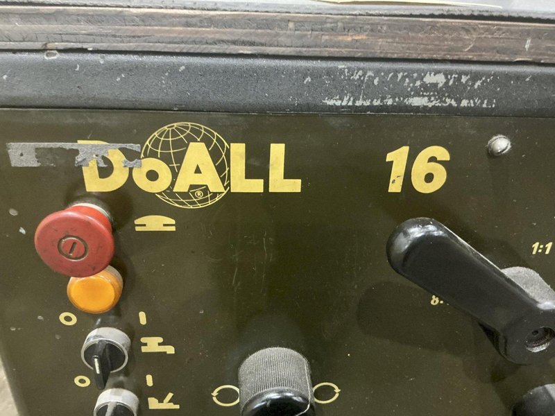17" X 84" DOALL MODEL #16 ENGINE LATHE 2-5/8" HOLE: YOBRO #25681