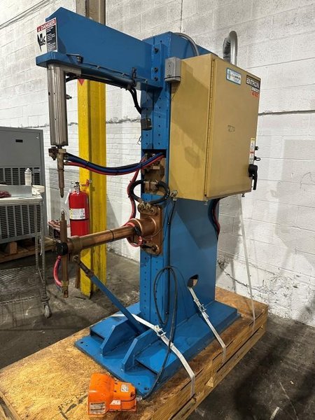 75 KVA AMERICAN INDUSTRIAL MODEL A/P 75-30 COMBINATION SPOT OR PROJECTION PRESS TYPE RESISTANCE WELDER