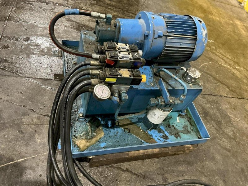 5000 LBS x 60" x 48" AUTOMATIC HANDLING HYDRAULIC UPENDER / FLIPPER: YOBRO #25093