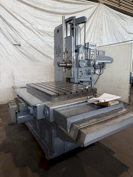 4" DEVLIEG 4H-60 SPIRAMATIC HORIZONTAL BORING MILL. STOCK # 0220326