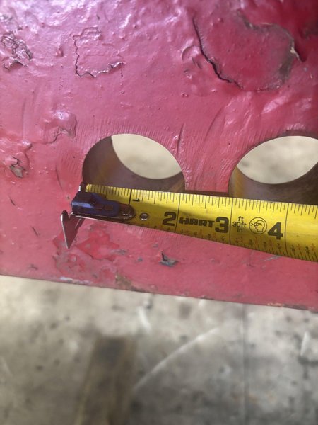 55 TON X 17’ LONG ARCHER STEEL SPREADER BAR / LIFTING BEAM: STOCK #22975