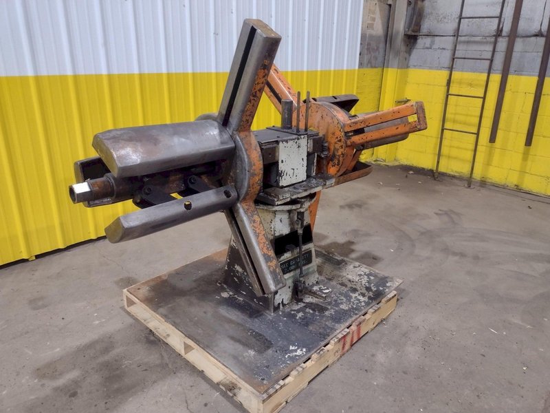 2500 LB X 20&quot; AMERICAN DOUBLE END PULL OFF COIL REEL UNCOILER: STOCK #19542