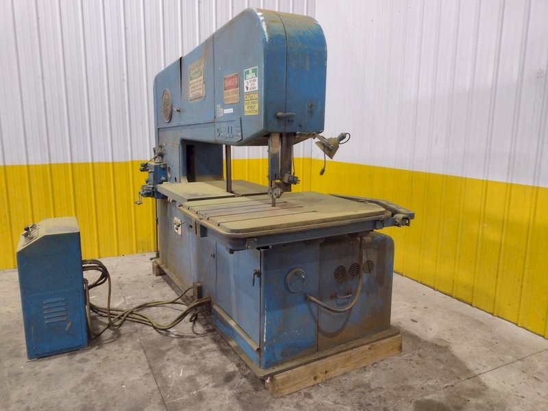 60&quot; DOALL MODEL #60-3 DEEP THROAT VERTICAL CONTOUR BANDSAW: STOCK #23680