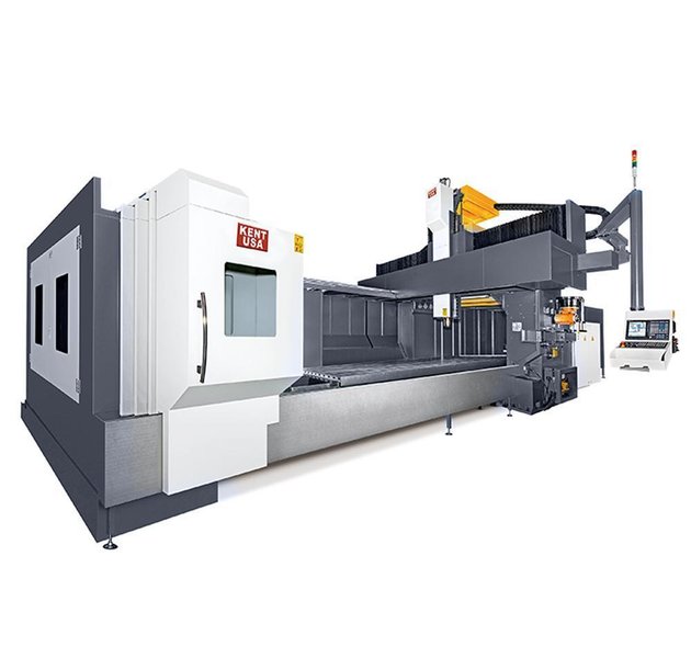 NEW KENT USA MODEL KFD-42 CNC DOUBLE COLUMN VERTICAL MACHINING CENTER
