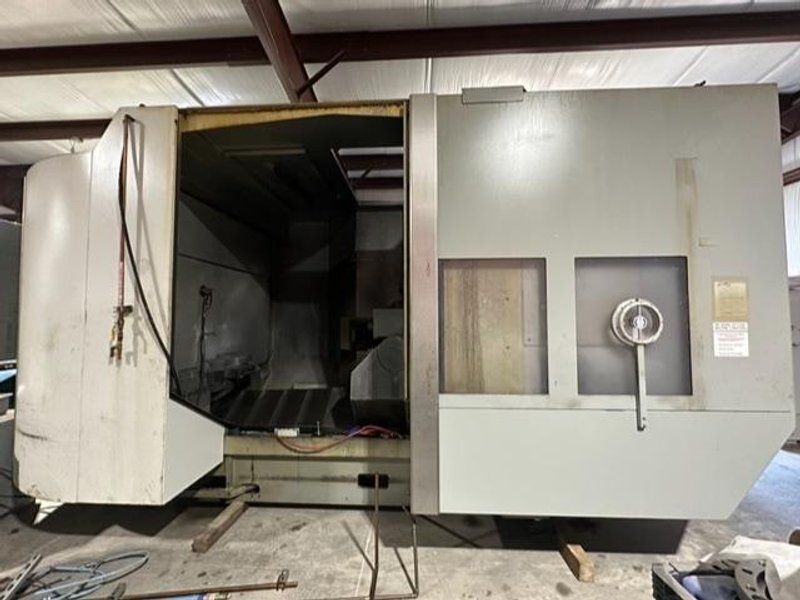 DMG Mori DMC 125 U2 5 Axis Machining Center, 2006 – Pallet Changer, Chip Conveyor
