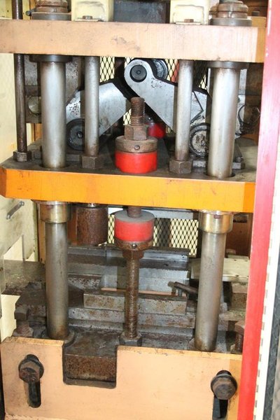 10 TON TISHKEN MODEL #ACO-10LP CUTOFF PRESS: STOCK #64570