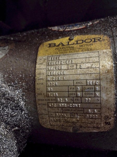 INTER-SOURCE MODEL #CA-6200F CHIP SHREDDER, SPINNER PROCESSING &amp; OIL RECOVER SYSTEM: STOCK #23374