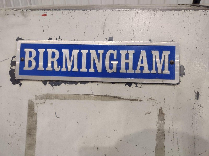 8' X 1/4" BIRMINGHAM MODEL #RH-0806 HYDRAULIC DOUBLE PINCH PLATE ROLL 2007: YOBRO #25022