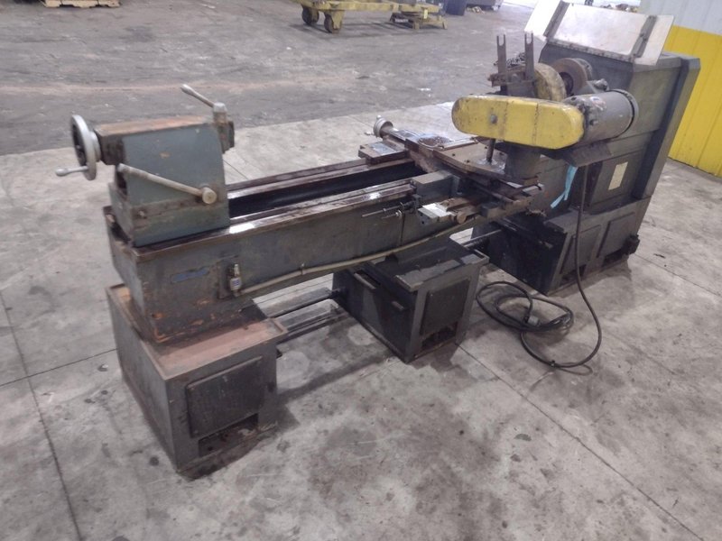 24&quot; X 80&quot; NATIONAL MODEL #24D80 HIGH SPEED GRINDING / POLISHING LATHE: STOCK #22947