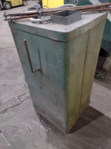 5.2 CU FT WALKER PEENIMPAC MODEL #S-5.2 ROTARY BASKET SHOT BLAST MACHINE: STOCK 17426