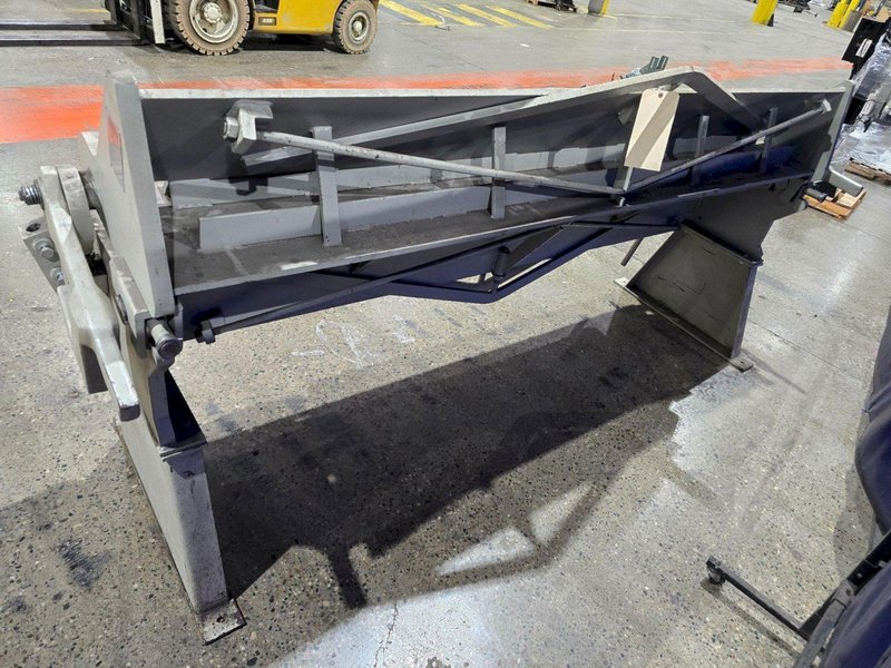 BAILEIGH BB-9612 FINGER BRAKE 96″ LENGTH 12 GAUGE CAPACITY USED