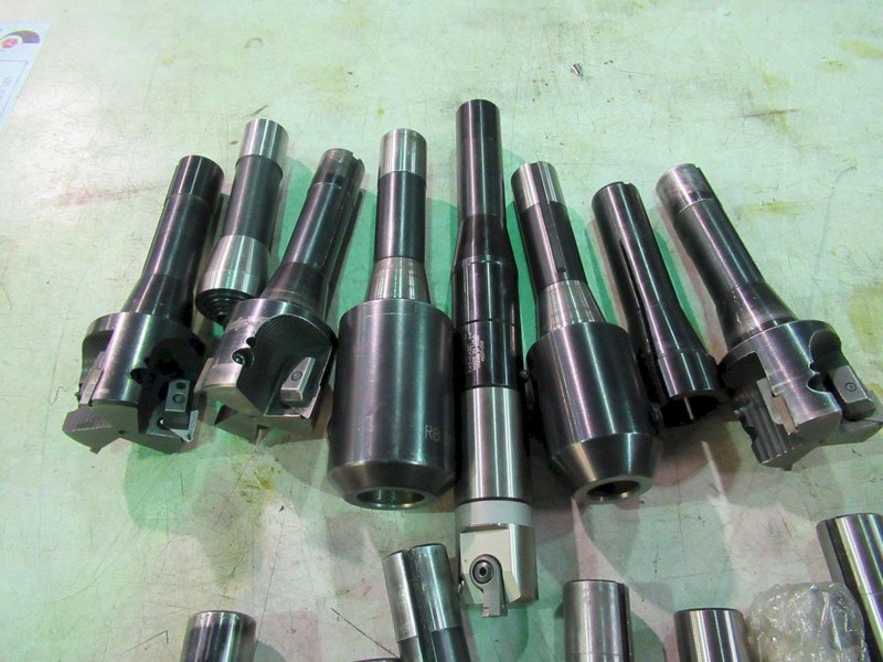 R8 Tooling including Collets, Insert Drills, Boring Bars, End Mill Holders and MORE- Auction Item