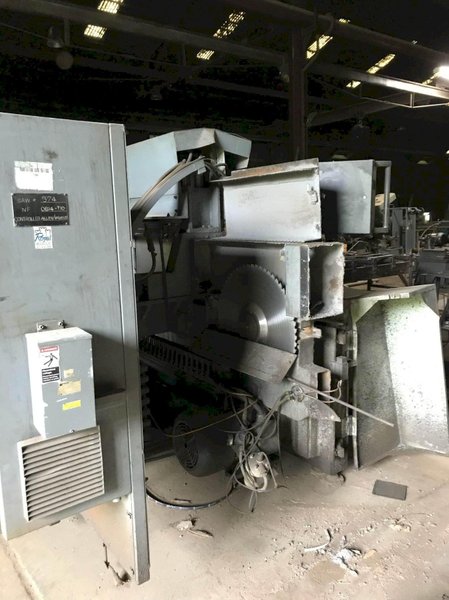 10” X 120″ Metlsaw NF10 Fully Automatic CNC Non Ferrous Saw