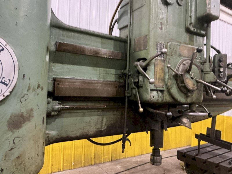 8' X 19" CINCINNATI BICKFORD RADIAL DRILL: STOCK #18554