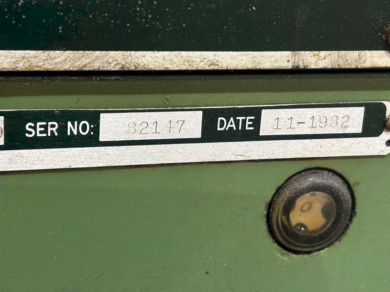 16&quot; X 30&quot; JET MODEL #1630 GAP BED ENGINE LATHE: YOBRO #24482