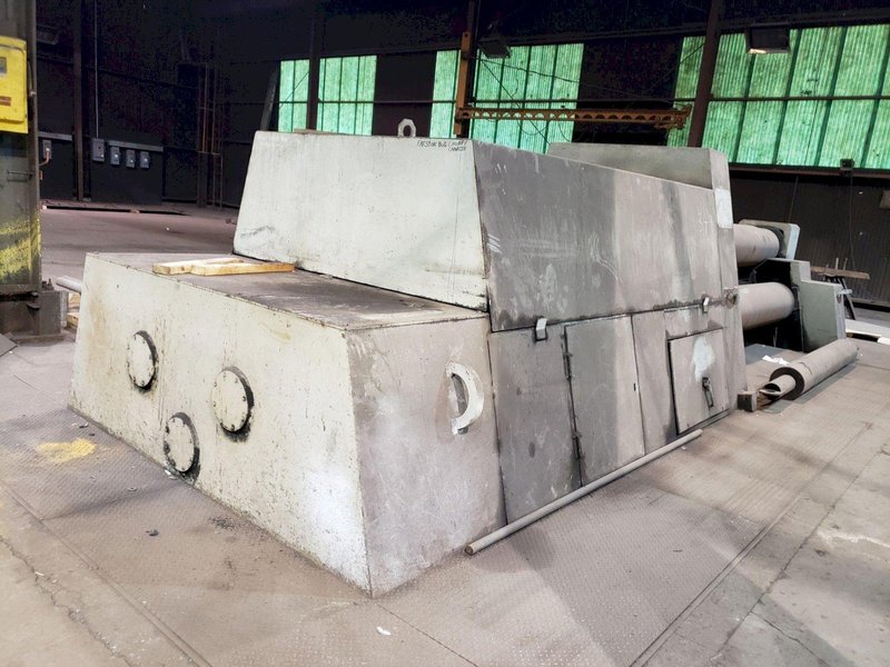 10' x 1.5" SERTOM RIMI 3016 HYDRAULIC PLATE BENDING ROLL: STOCK #13986