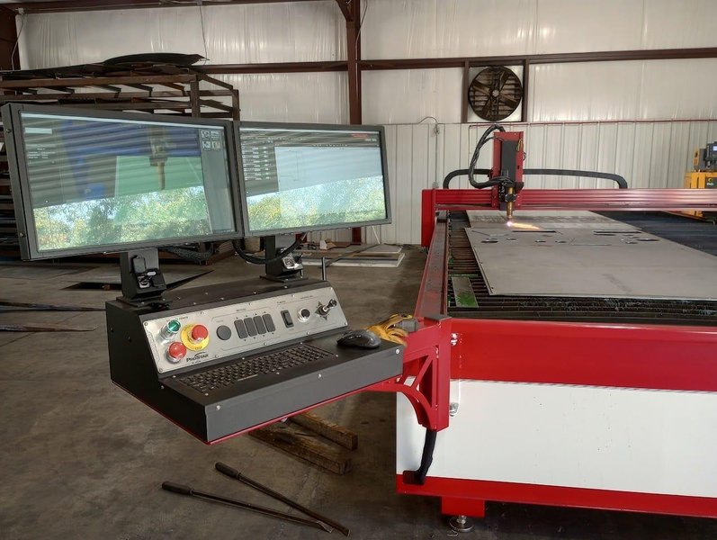 8′ x 25′ GenX CNC Plasma, 2024 – 400 amp Kjellberg Power supply