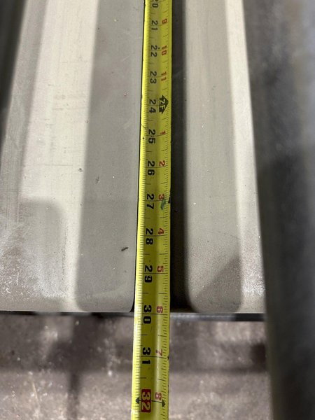 4,000 LBS X 60" X 30" SOUTHWORTH HYDRAULIC SCISSOR LIFT TABLE WITH 60X42 ROLLER CONVEYOR TOP, 110 VOLT: STOCK #20916