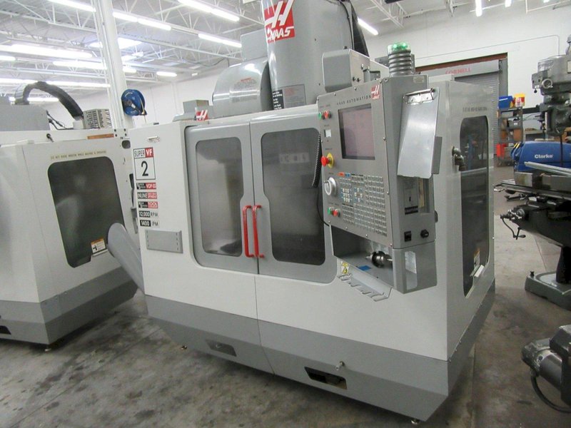Haas VF-2SS CNC Vertical Machining Center with 4th &amp; 5th Axis Brushless Drives, 12,000 RPM Spindle, Probing