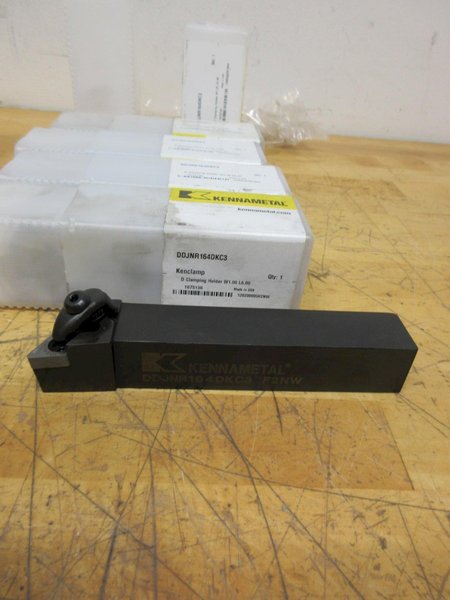 Kennametal 1x1" Turning Tool Holders, (10pcs) D-Clamping 6" OAL Assorted Types ***New In Packages***- Auction Item
