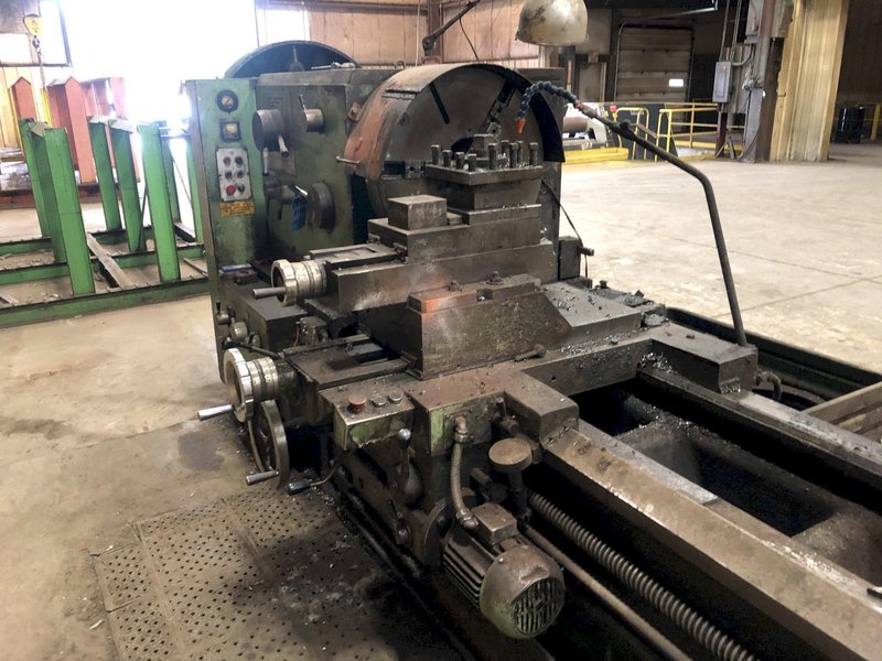 40"/56  X 160" TIMEMASTER GAP BED ENGINE LATHE: STOCK #72448