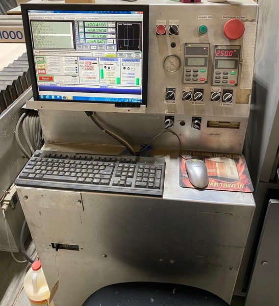 60&quot; x 120&quot; PRECISION AUTOMATION  PA 1000 CNC ROUTER: STOCK #14758