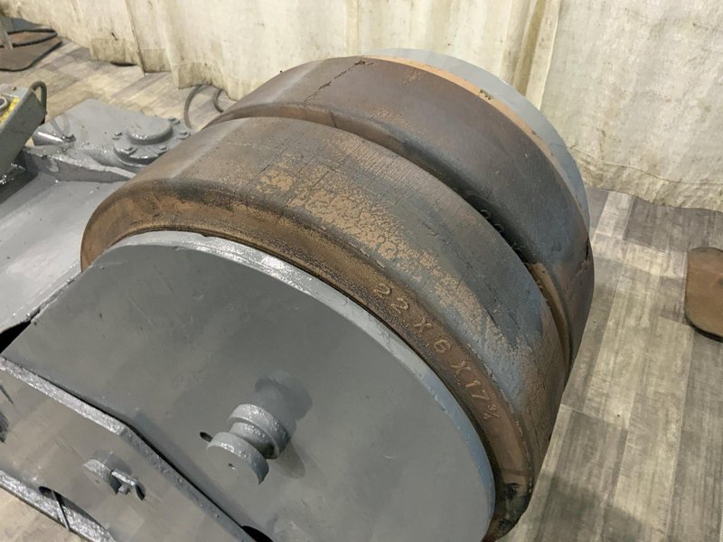 60 TON PANDJIRIS MISSOURI MULE TANK TURNING ROLLS: STOCK #81137