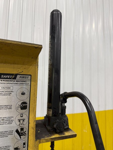 100 TON ENERPAC MODEL #GPEM3420Y H-FRAME HYDRAULIC PRESS: YOBRO #25886