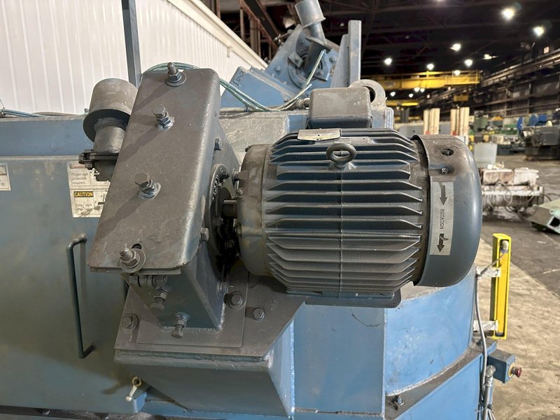 48&quot; TABLE VIKING MODEL #4812CT CONTINUOUS SHOT BLAST PARTS CLEANING SYSTEM, NEW IN 2017: STOCK #22469