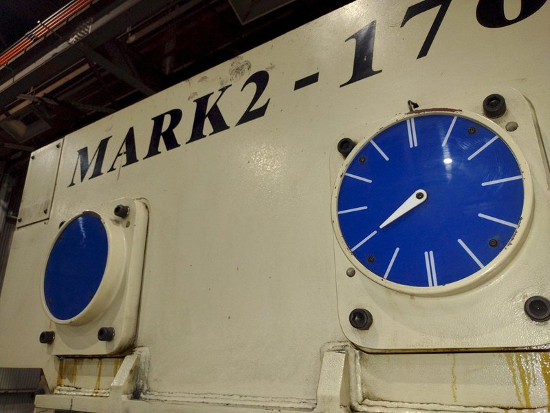 160 TON SUTHERLAND MODEL #FTP-160 GAP PRESS, STROKE 7.87&quot;, new 2000 : STOCK #20720