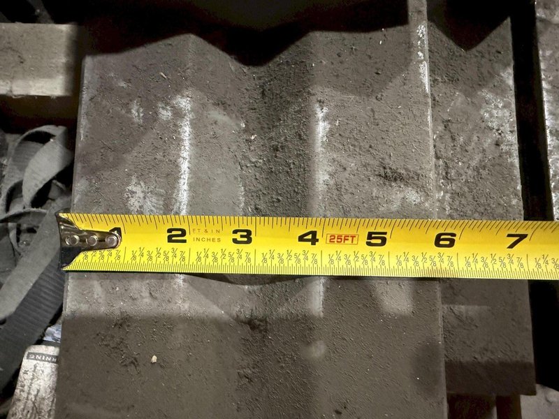 20' LONG X 4-WAY PRESS BRAKE DIE; WITH 1, 2, 3, 4" OPENINGS: YOBRO #25006