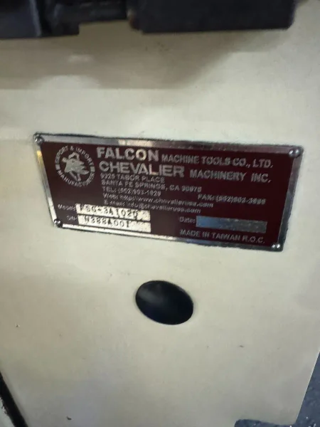 CHEVALIER FSG-3A1020 RECIPROCATING SURFACE GRINDER