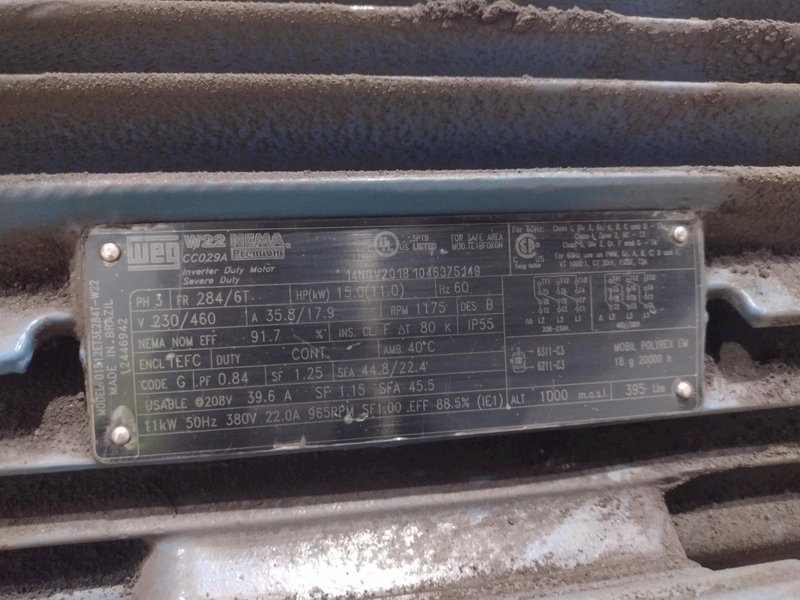 15 HP FABRILINE HYDRAULIC PUMP: STOCK #23660