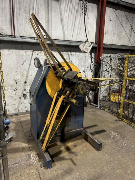 8,000 LBS X 18” COE MODEL #CPR-PO-8018 PULL OFF COIL REEL UNCOILER: YOBRO #24840