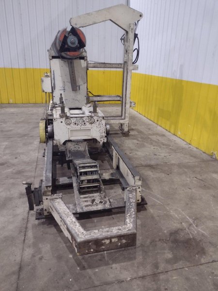 20,000 LB X 36" LITTELL MODEL #S200-36 UNCOILER COIL REEL &amp; CAR: YOBRO #25251