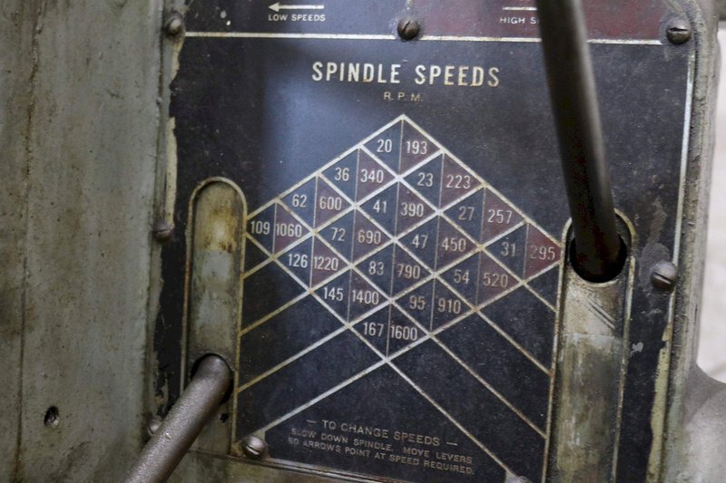 5&#039; X 13&#039; AMERICAN RADIAL DRILL: STOCK #71447