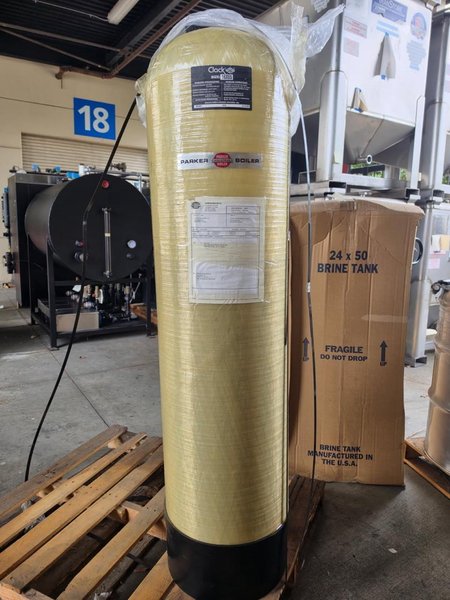 Parker Dual 48 HP Low NOx Steam Boiler System, 2022 – (2) Model 48L Boilers, 150 PSI, Complete Package