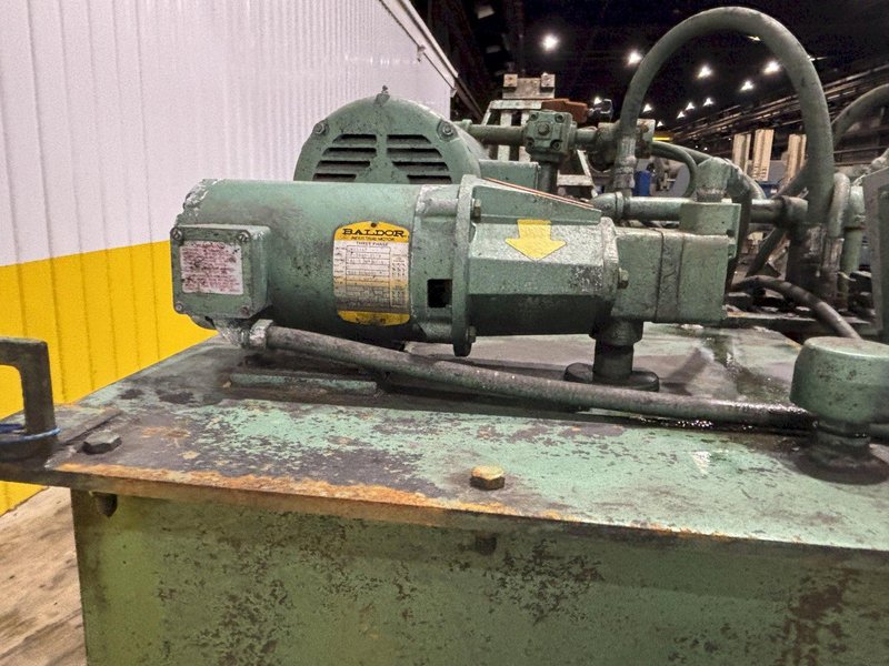 10 HP CONSOLIDATED SCRAP METAL BALER COMPACTOR: STOCK #22631