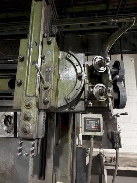 KING VERTICAL TURRET LATHE. STOCK # 0546426