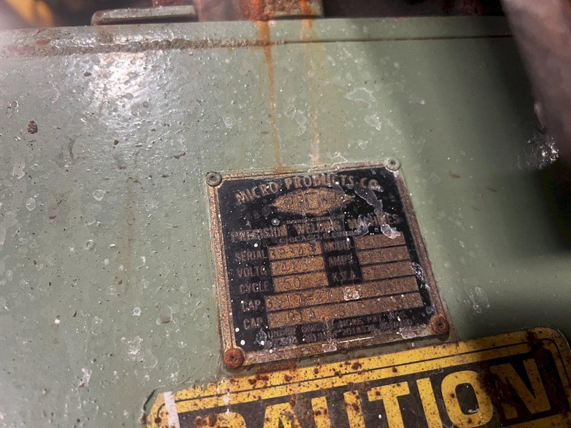 RMG Model 1416-4185-78 Wire Drawer with Microweld Butt Welder