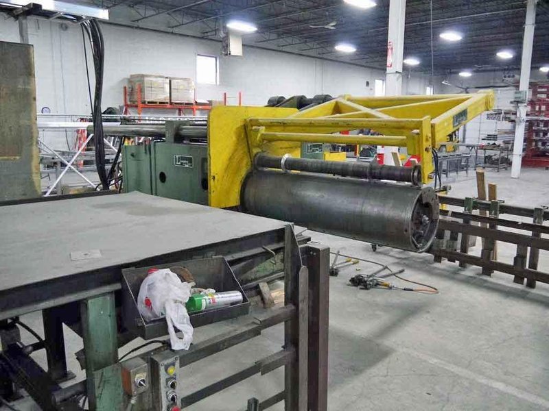 60&quot; x 7.00&quot; x 40,000# Loopco Slitting Line