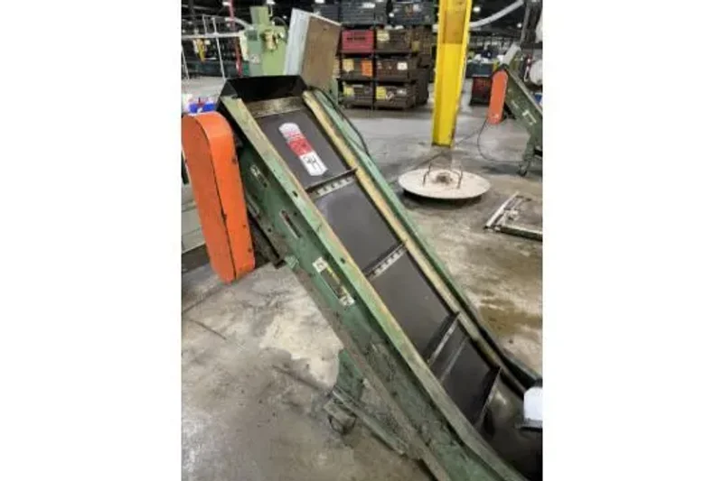ROACH 10&quot; WIDE BELT CONVEYOR, STOCK# 14373J