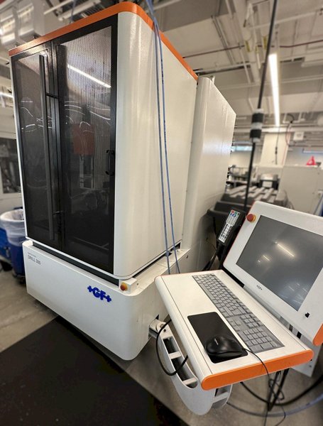 2022 Agie Charmilles Drill 300 w/ Electrode Changer, Guide Changer, ISPG Generator