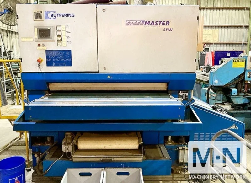 53" BUTFERING STEELMASTER SPW 413 RTTB 4 HEAD WET SANDING MACHINE