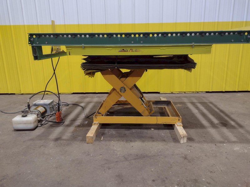 4,000 LBS X 48" X 40" ECONOLIFT HYDRUALIC SCISSOR LIFT TABLE 110V: STOCK #20940